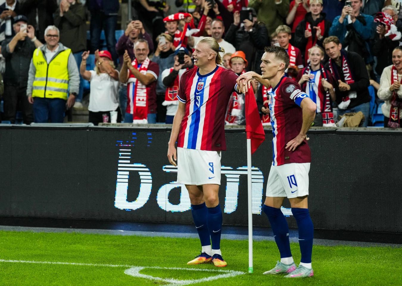 厄德高：哈兰德跑位非常完美，传到位他基本都能进